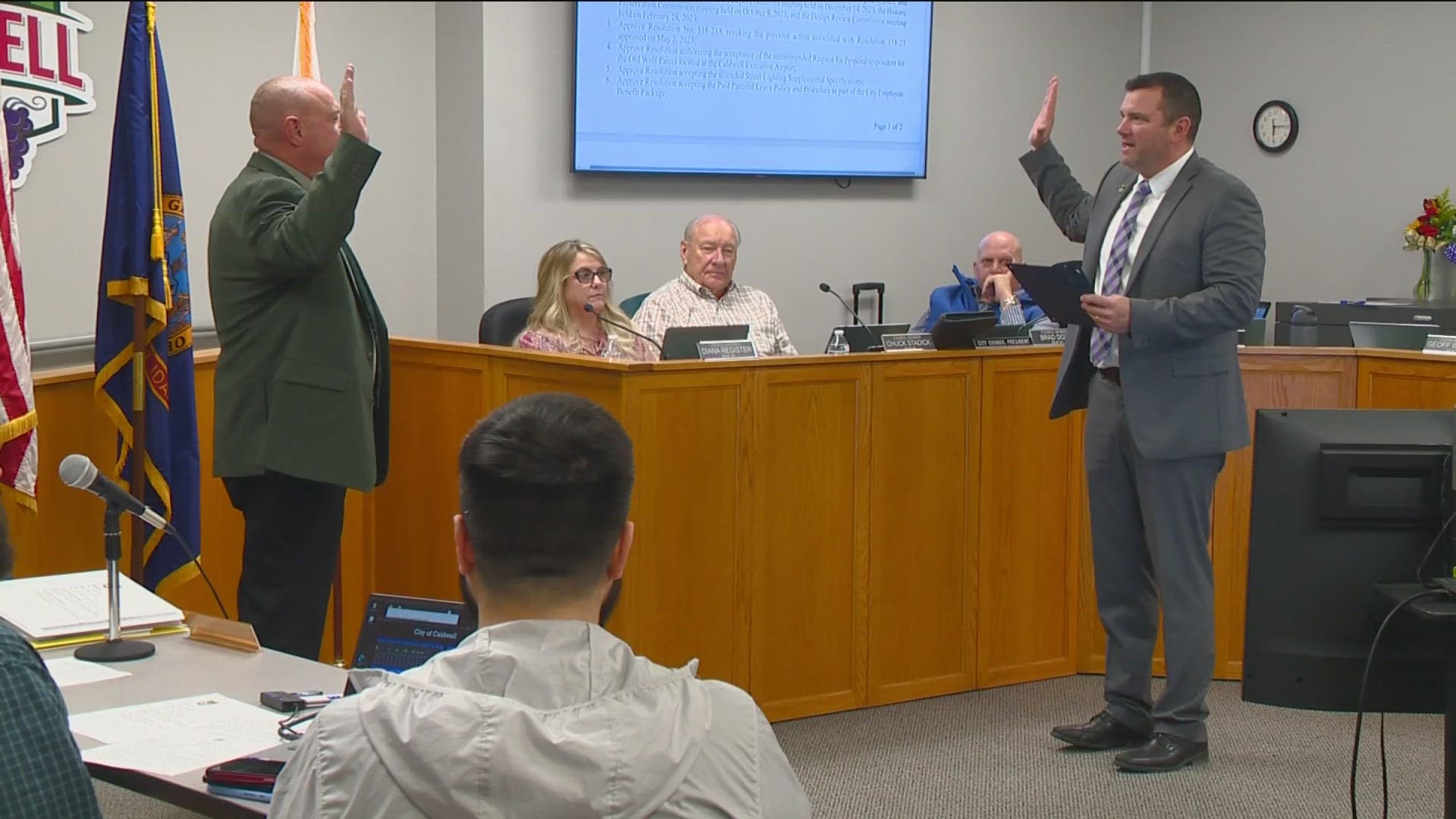 Caldwell, Meridian and Nampa welcomed new members to its city council.