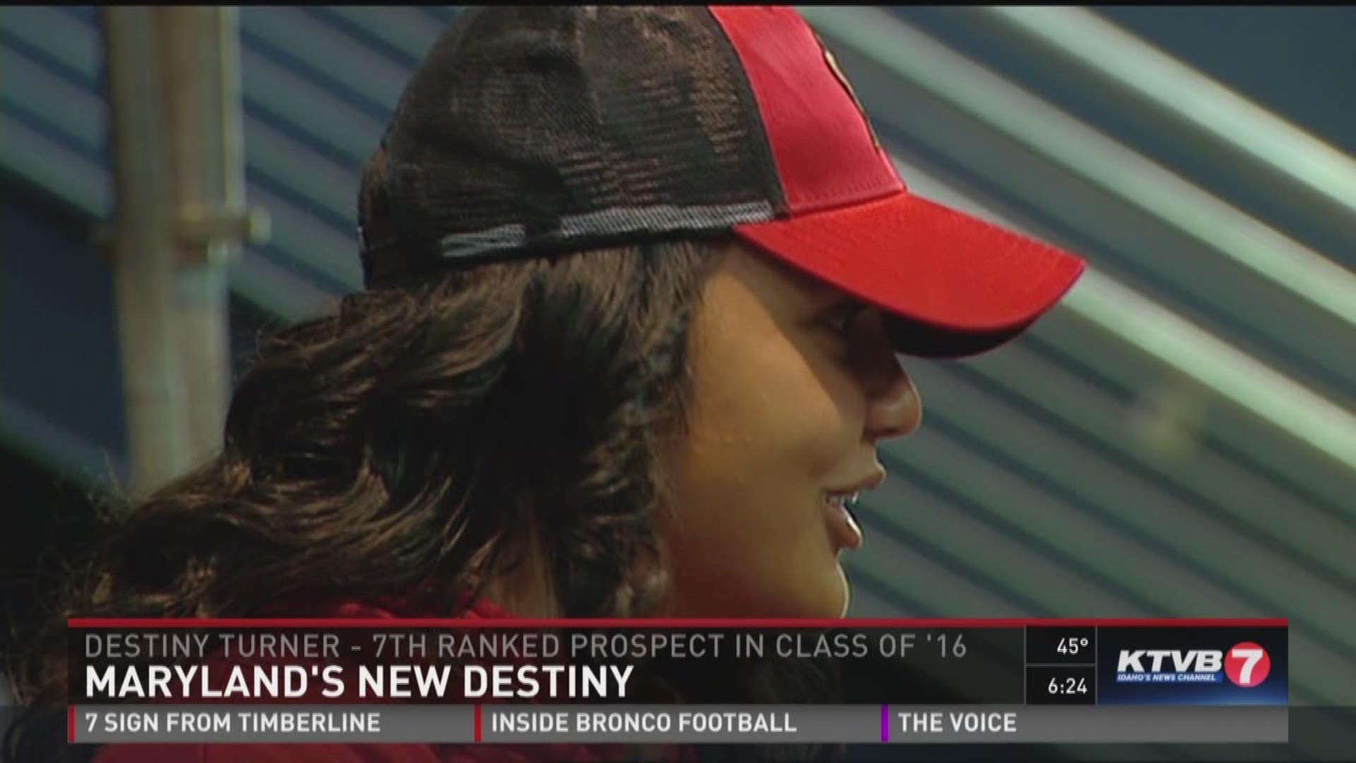 Mountain View point guard Destiny Slocum signed her letter of intent to play basketball at the University of Maryland.
