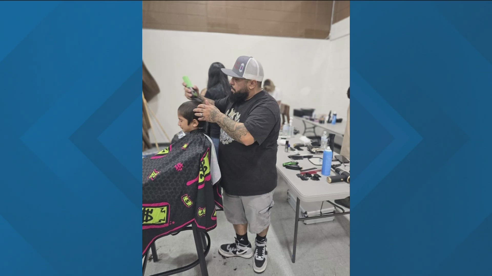 Barbers from Boise Barber College and Level Up Barber and Beauty will cut hair at the event at Wilson Elementary on Friday, Aug. 9, from 11 a.m. to 3 p.m.