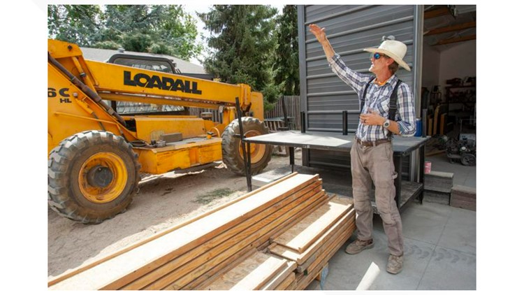 Boise man uses ancient building technique to create eco-friendly home