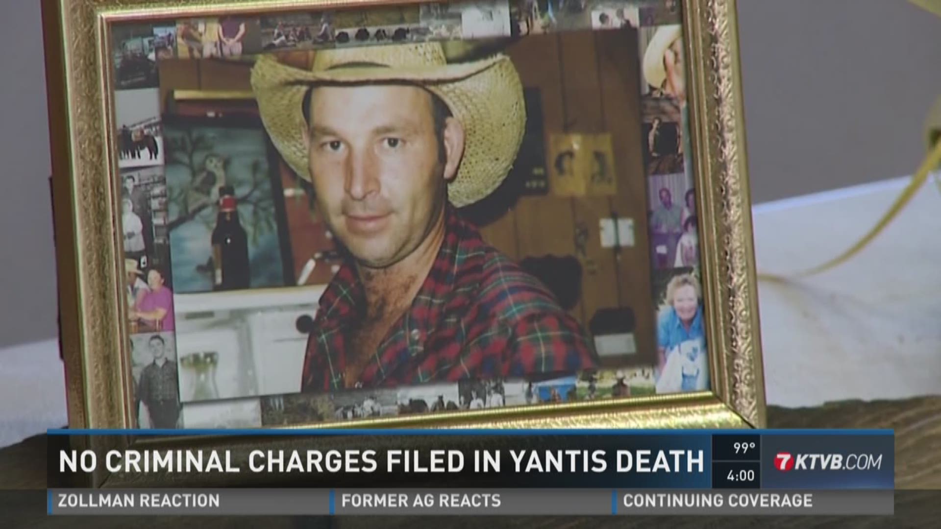 No criminal charges filed in Yantis death.
