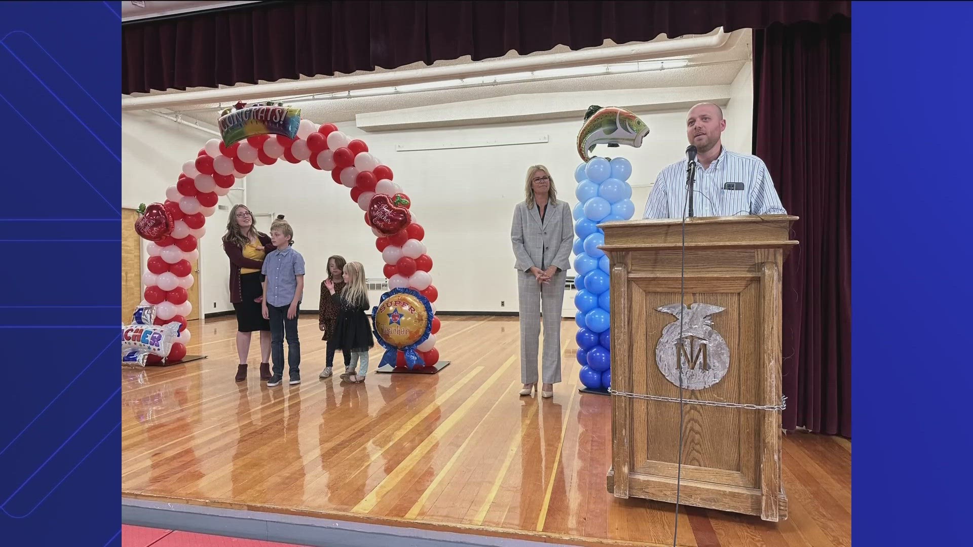 Trent Van Leuven not only received the title, but also received a plaque and a check for $10,000.