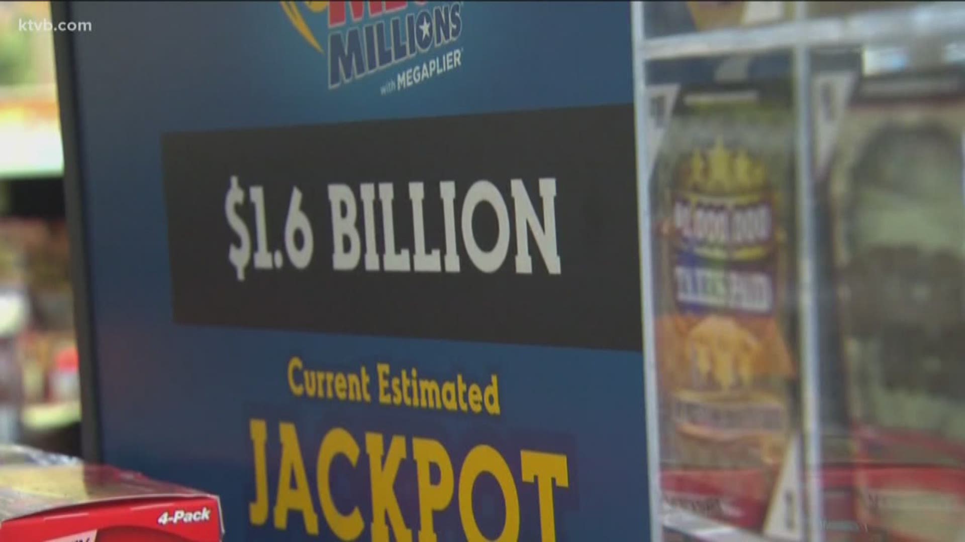 The Idaho Lottery has been seeing a major rush on ticket sales in recent days, and it's not just the winner who benefits.
