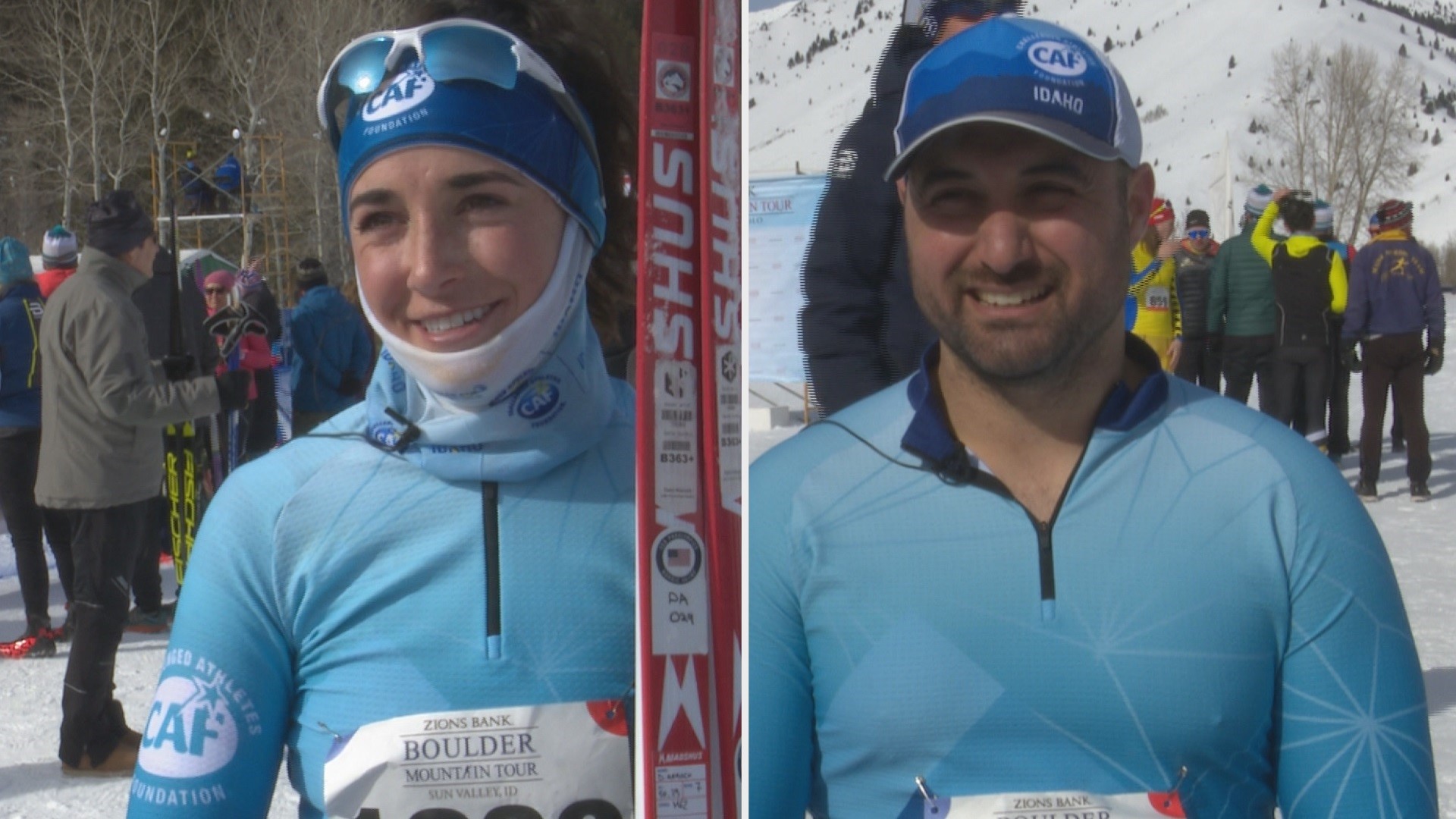 Paralympic Nordic skiers from the Treasure Valley competed in the Boulder Mountain Tour in Ketchum Saturday, their last race before they head to Beijing.