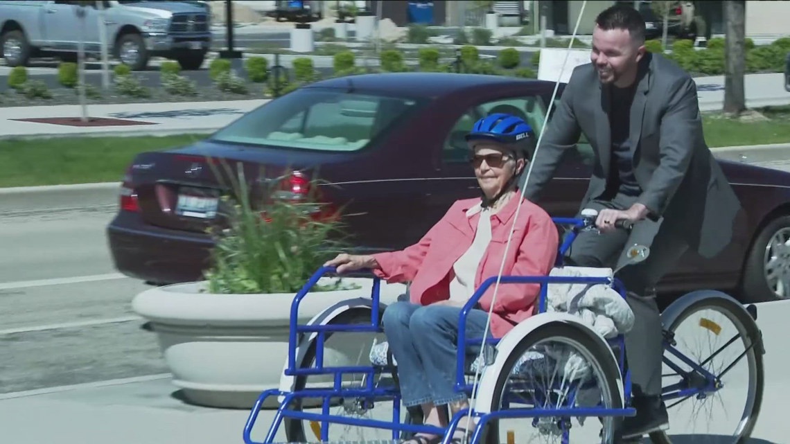 7's Hero: 'The Blessing Bike' brings joy to seniors at Boise's Table Rock Senior Living