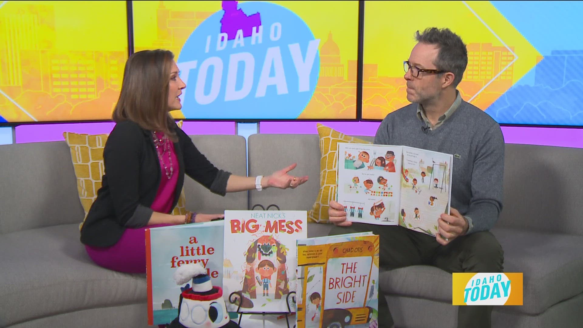 Chad Otis has shared a few of his children’s books on Idaho Today, some have received national accolades too! Currently, Otis is releasing a new children’s book.