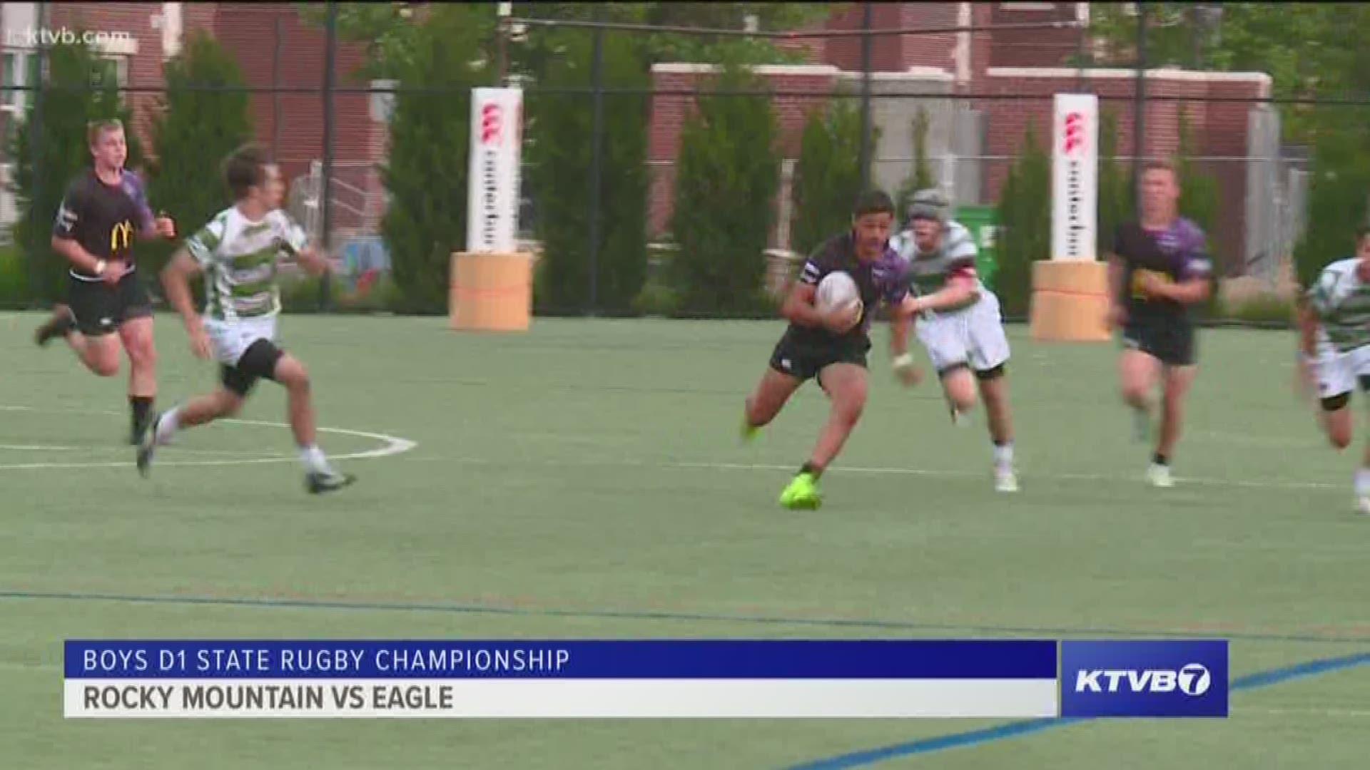 Eagle vs. Rocky Mountain boys state championship rugby highlights 5/19/2018