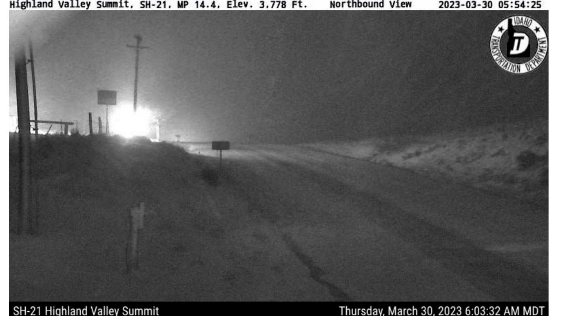 Southwest Idaho road conditions Thursday morning