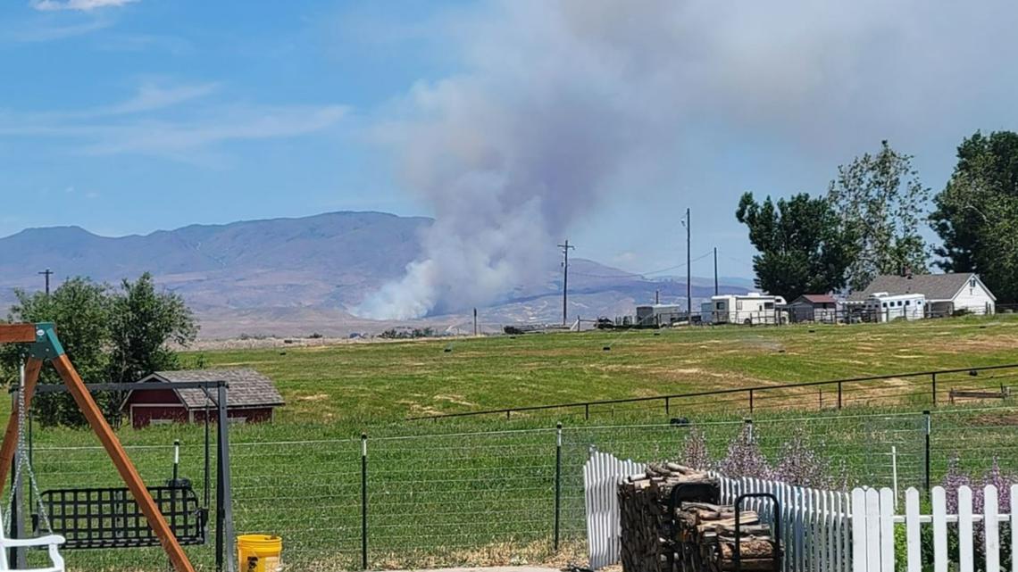 Emmett fire caused by a 'swather striking a rock' | ktvb.com