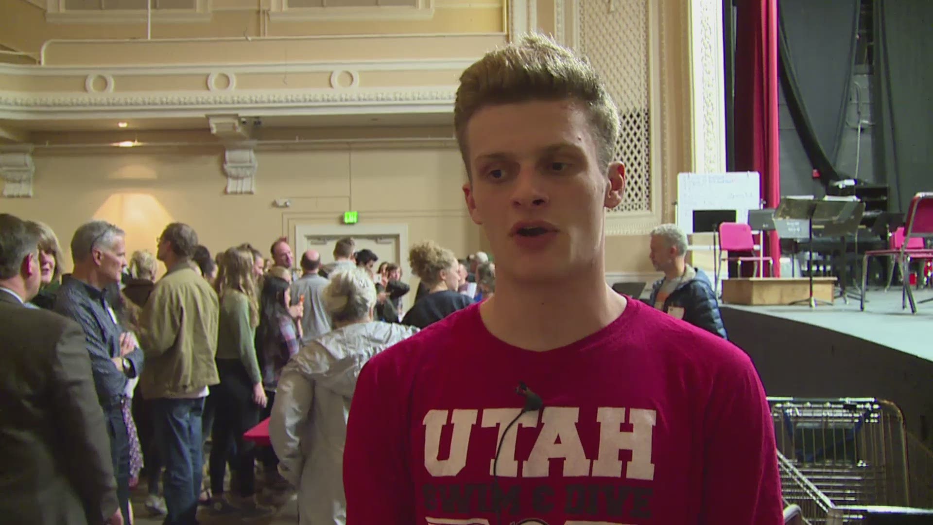 Will Hall talked with Boise's Luke Yost on his commitment to Utah swimming