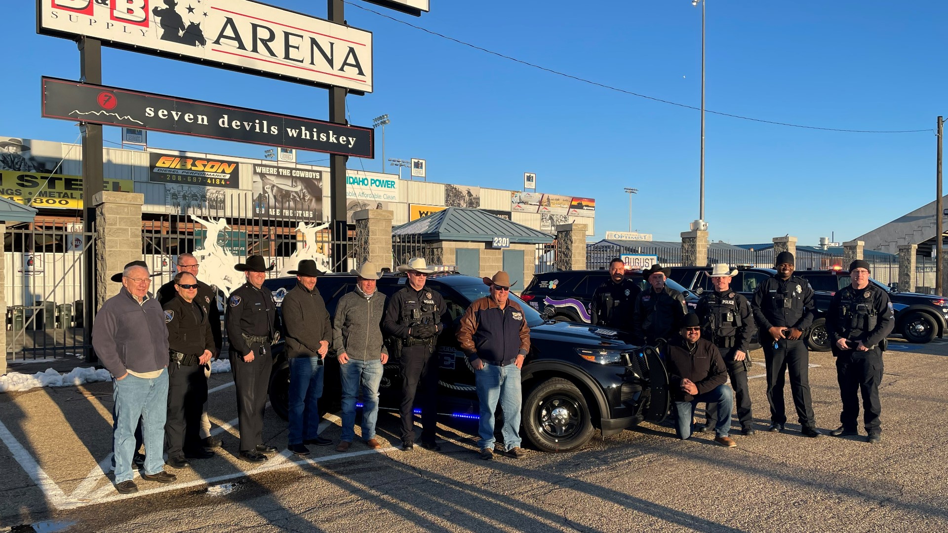 Caldwell Police roll out rodeothemed patrol car