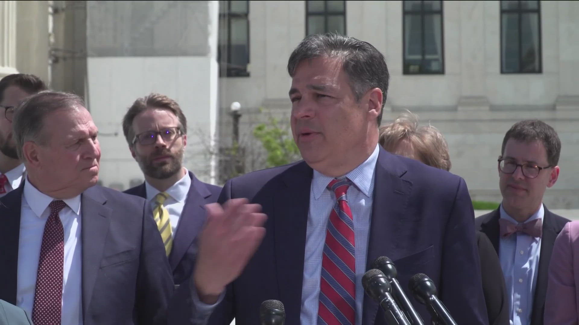 What was Idaho Attorneys General Raul Labrador's involvement at SCOTUS abortion hearing? Why is there tension between St. Luke's Medical Center and AG Labrador?