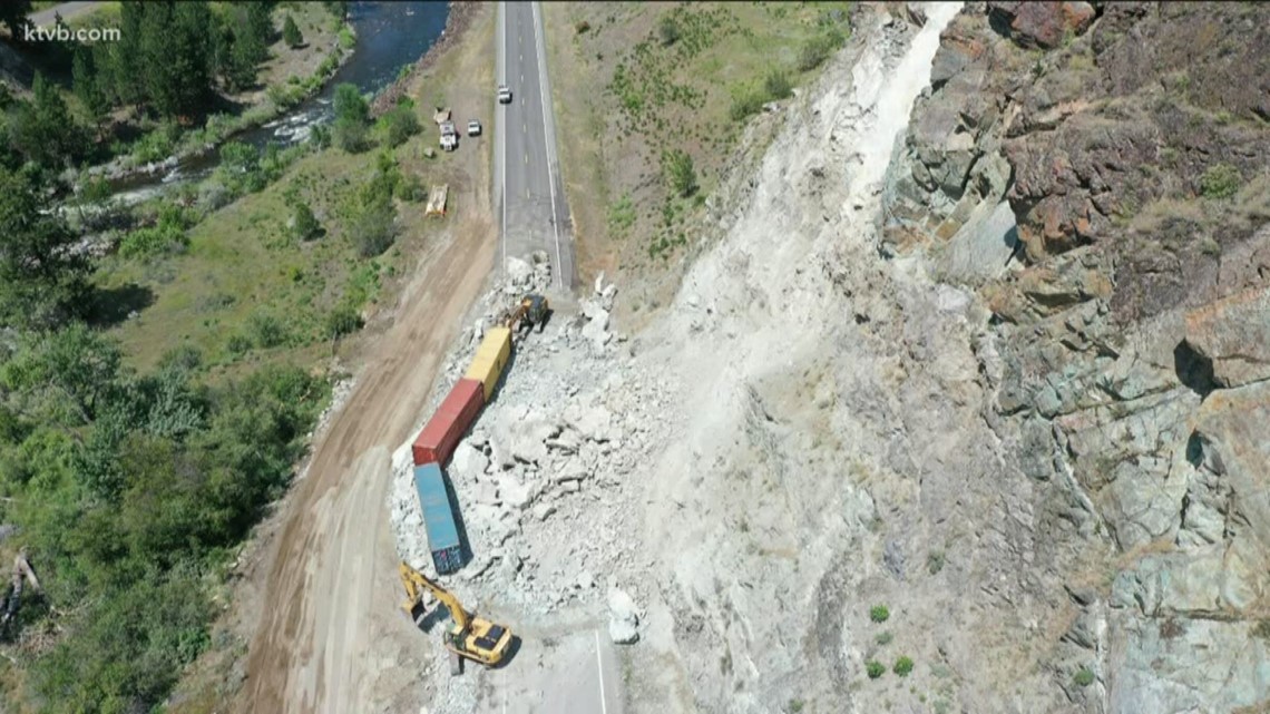 University of Idaho geologist discusses cause of rockslide near Riggins