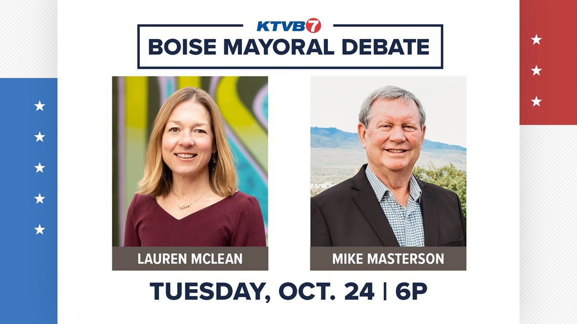 Boise mayoral debate McLean vs. Masterson