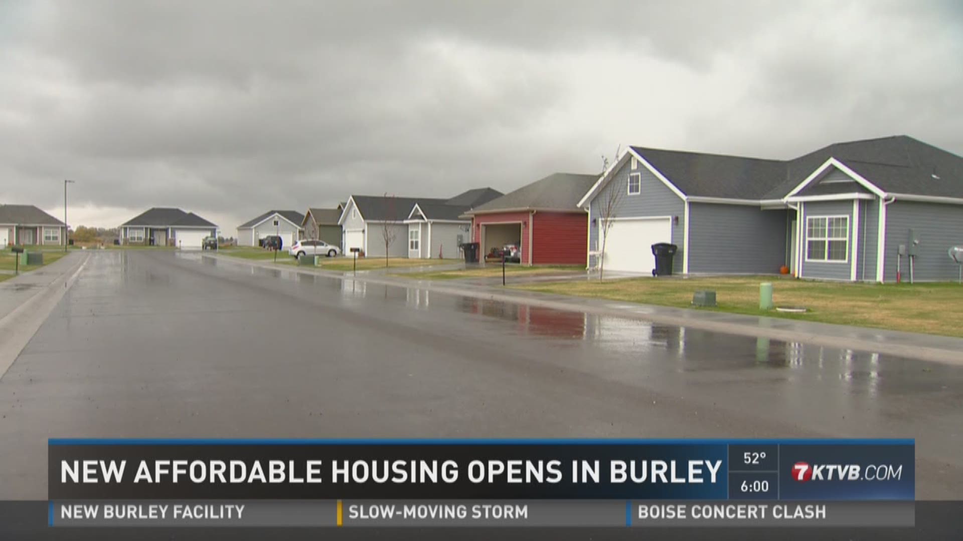 New affordable housing opens in Burley.
