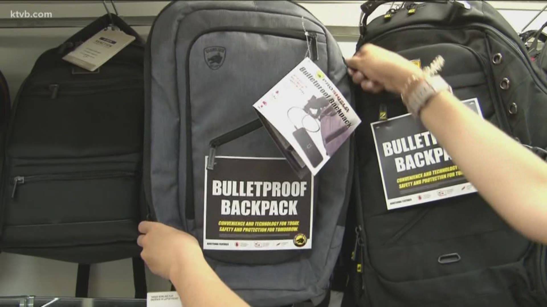 Some parents are turning to these backpacks to protect their children.