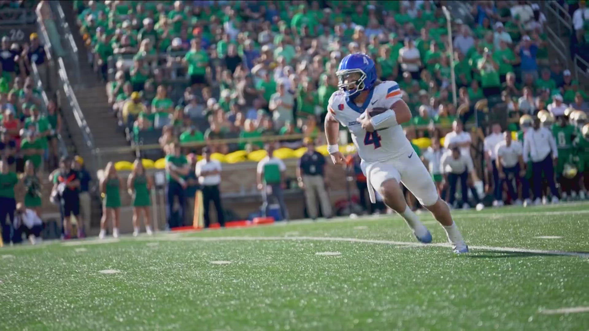 Boise State quarterback Maddux Madsen admitted someone told him "I hope you and your family all die." Madsen says most of the fan base shows their support.