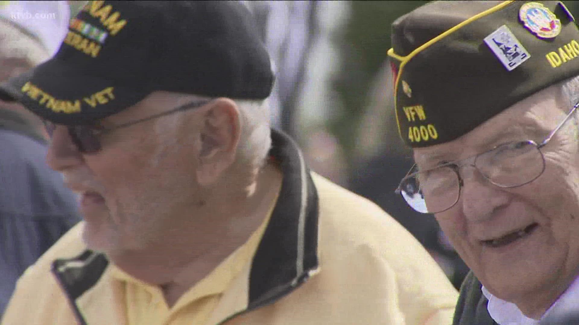 A ceremony honoring all who served between 1959 and 1975 took place Tuesday at Kleiner Park in Meridian, Idaho.