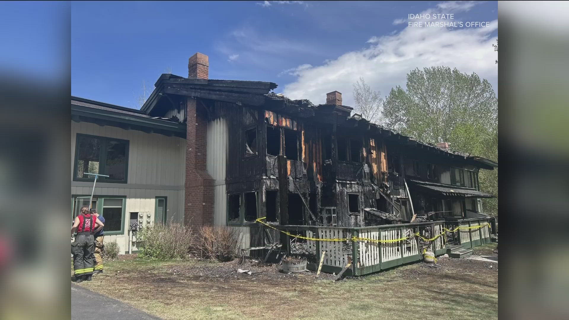 No injuries were reported among residents or firefighters, though the city noted that one occupant "had a very close call." 