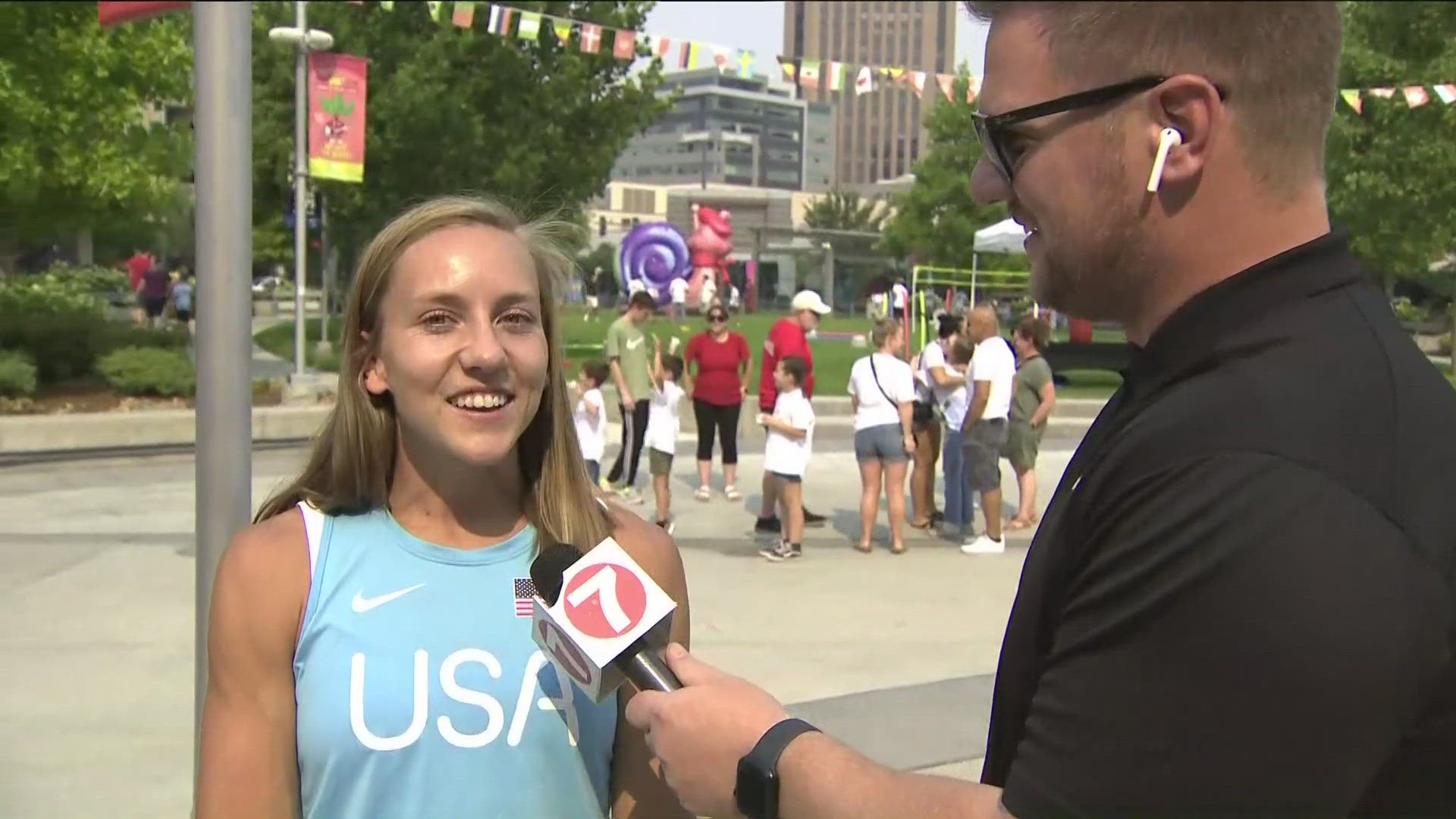 Marisa Howard joins KTVB's Jay Tust live in Boise before making her Olympic debut in the women's 3,000-meter steeplechase at the Paris Games.