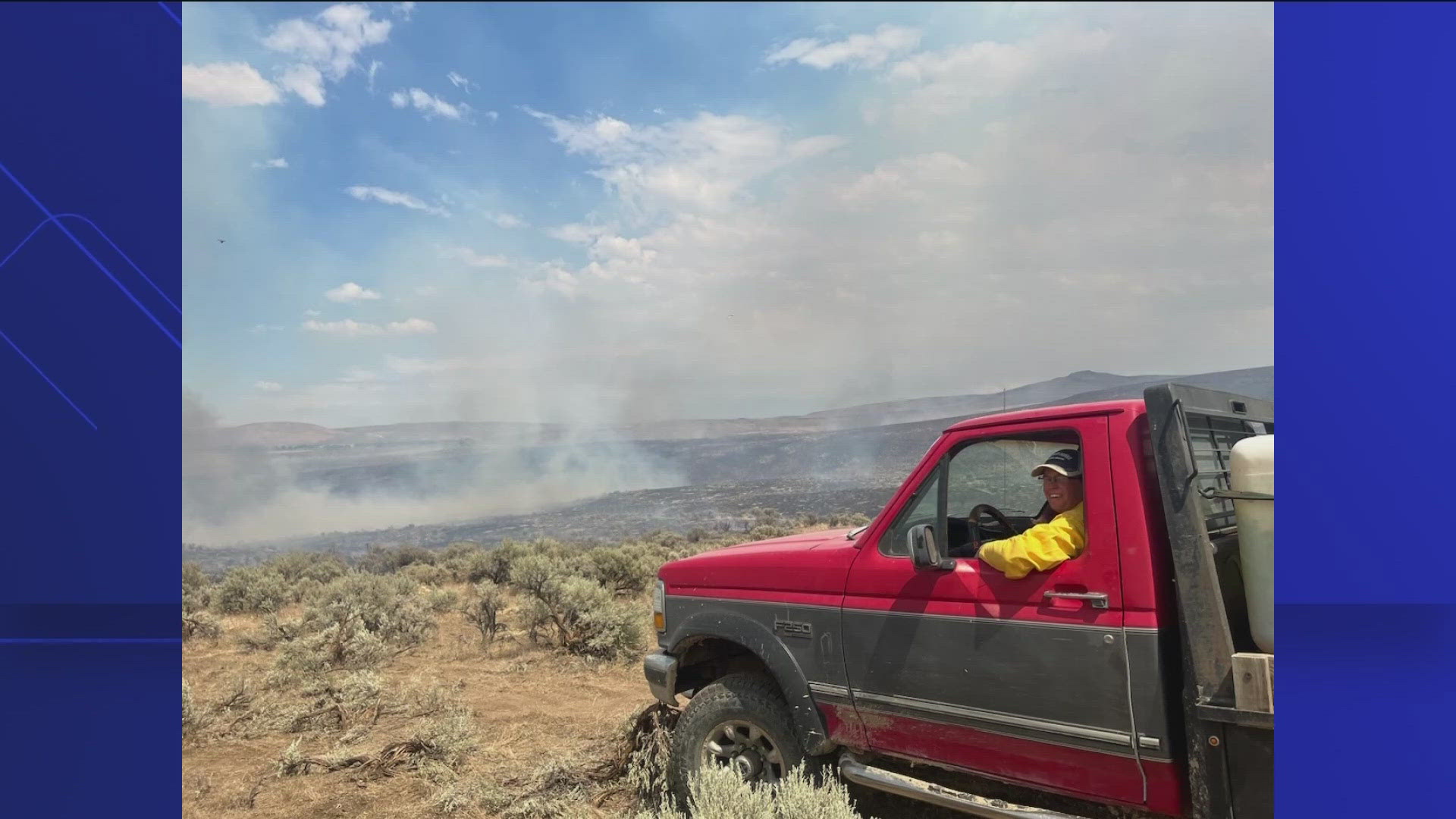 In an update, Vale BLM told KTVB the fire has grown to over 12,000 acres.