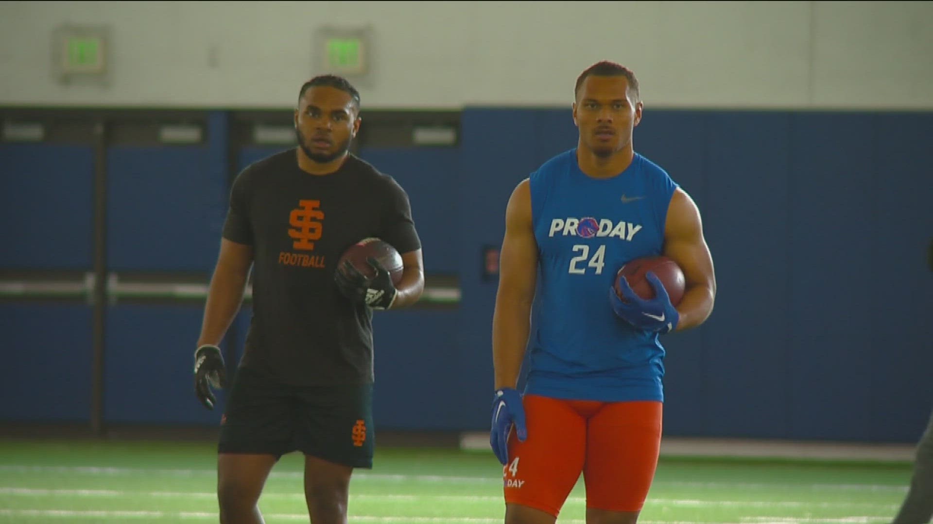 Scouts from 17 NFL teams were in the City of Trees on Tuesday as former Boise State, College of Idaho and Idaho State players performed during Pro Day.