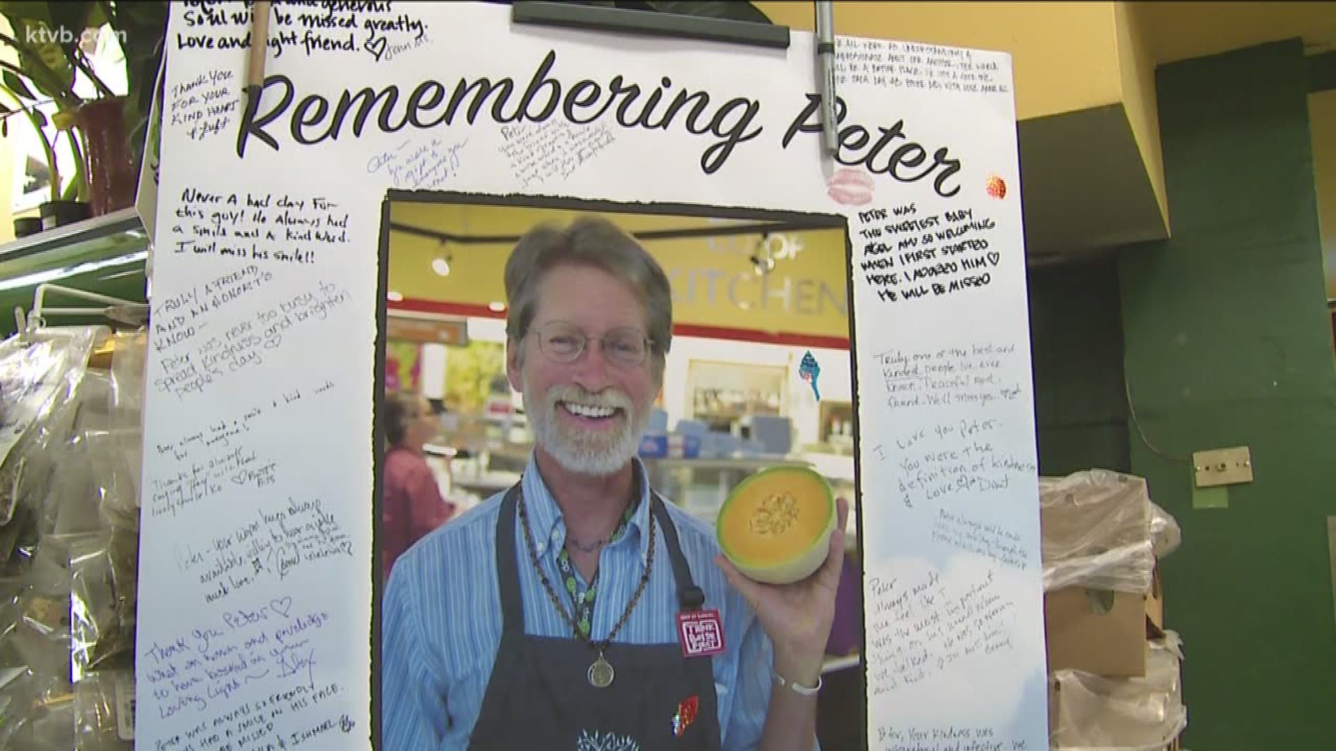 Peter Tanorikiho worked at the Boise Co-op for 30 years. Co-workers say he will be missed.