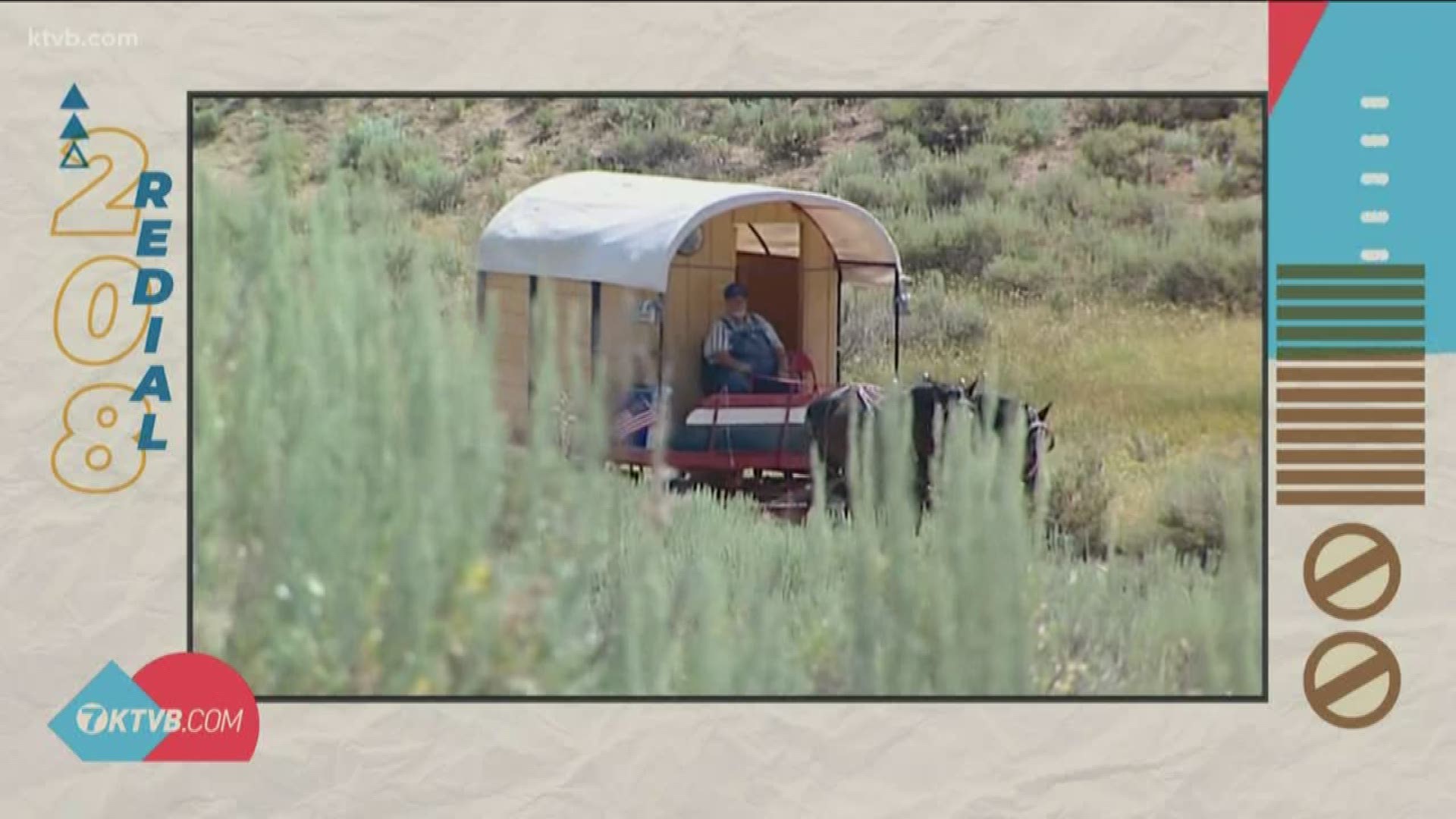 About 12 years ago, one man from Blackfoot decided to retrace the wagon ruts from Montpelier to Nampa.