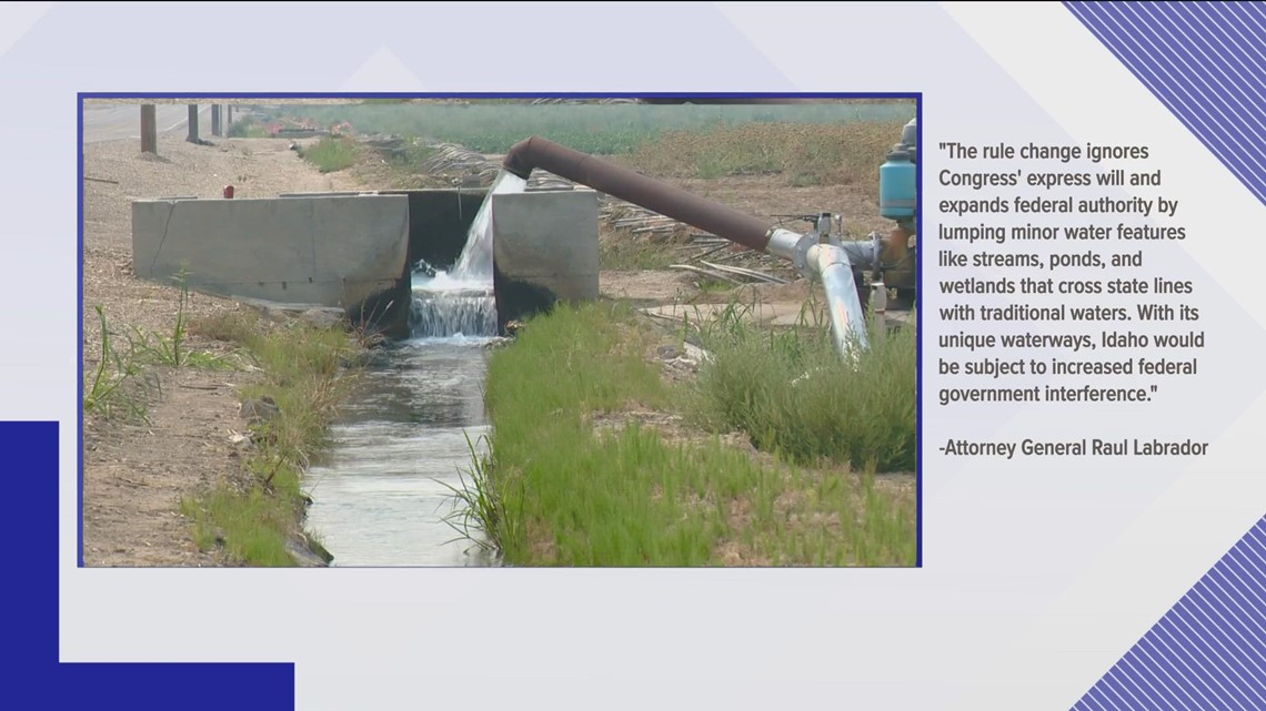 Attorney General Labrador joins Texas lawsuit filed against WOTUS rule ...