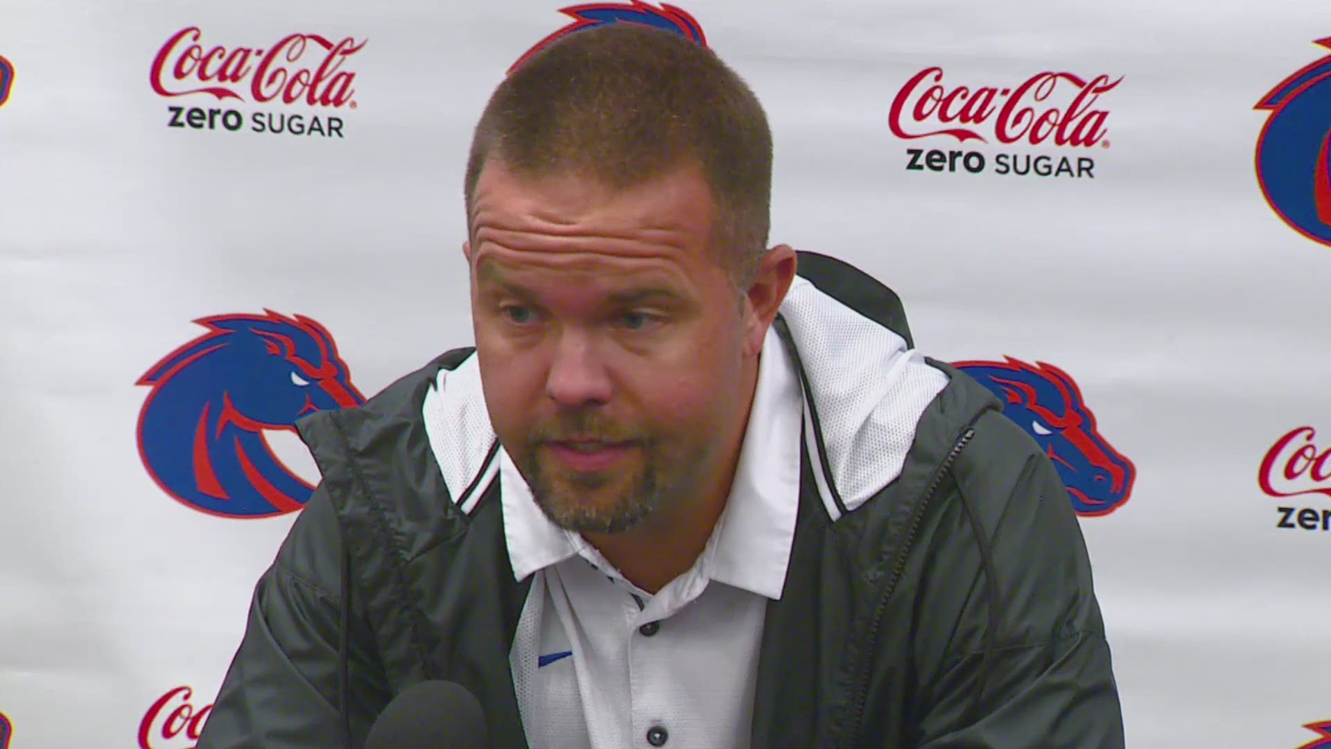Hill talks about the loss and the team's upcoming game against the Nevada Wolf Pack