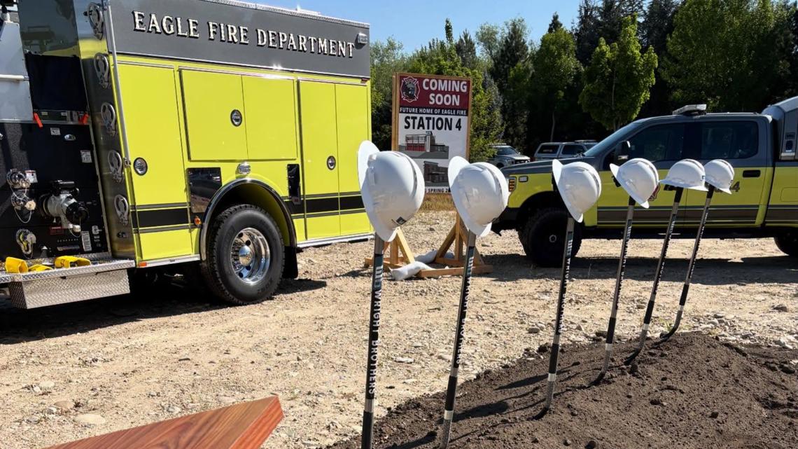 'A historic moment': Eagle Fire Department breaks ground on new station