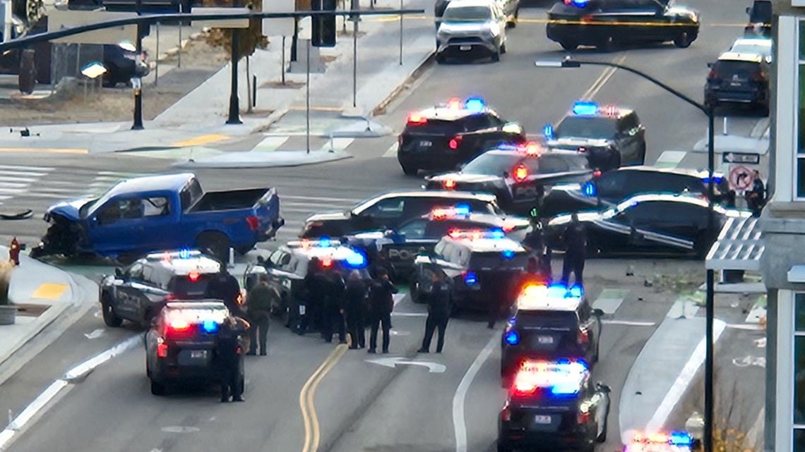 Downtown Boise crash being investigated as medical emergency