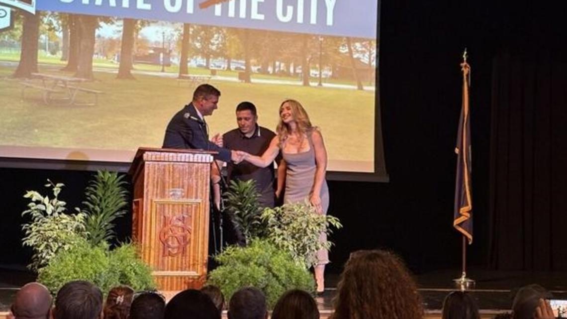 Caldwell mayor touts development, lower taxes and crime in 'State of Our City'
