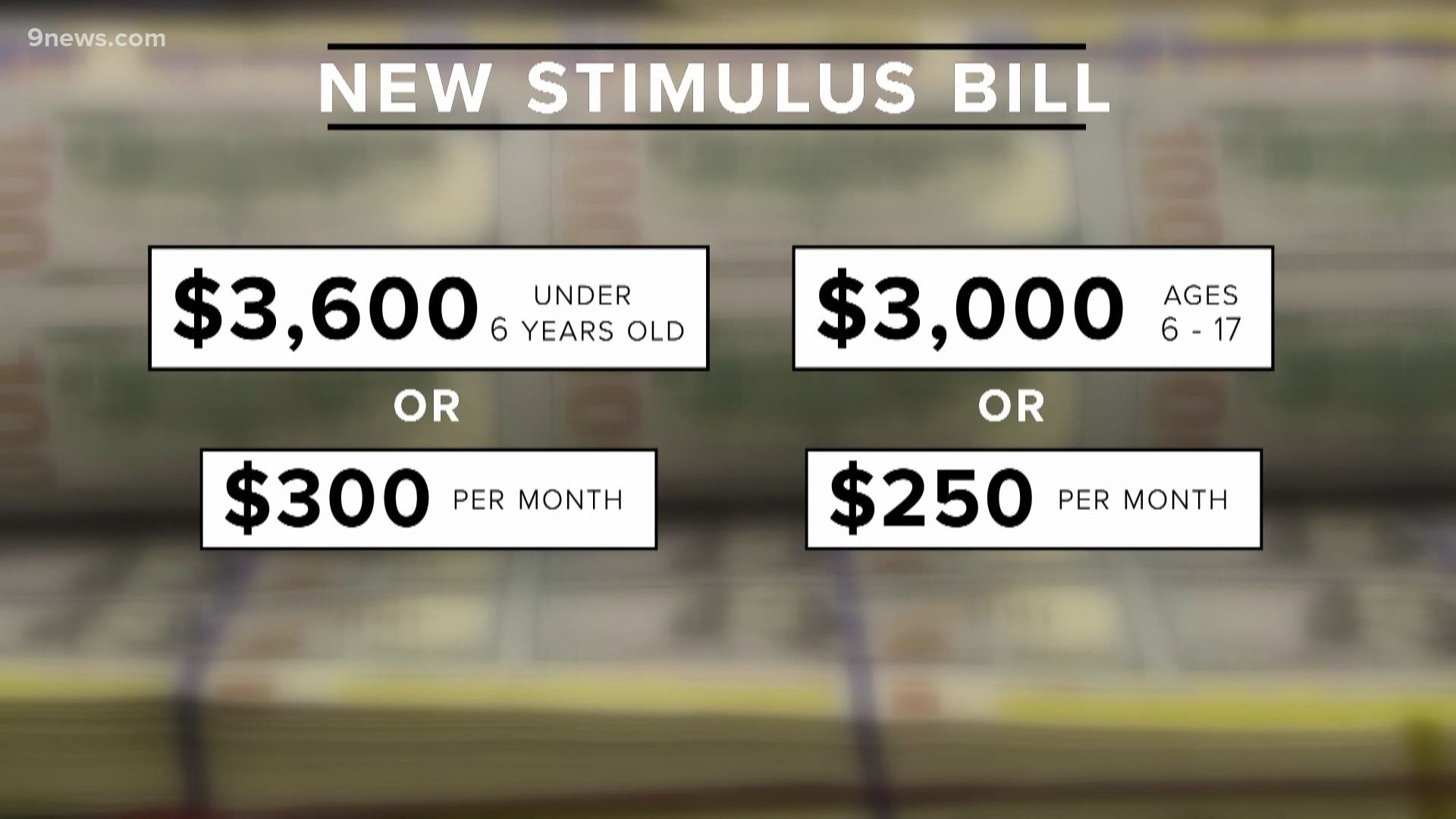 The enhanced child tax credit that Democrats and President Biden passed under the American Rescue Plan.