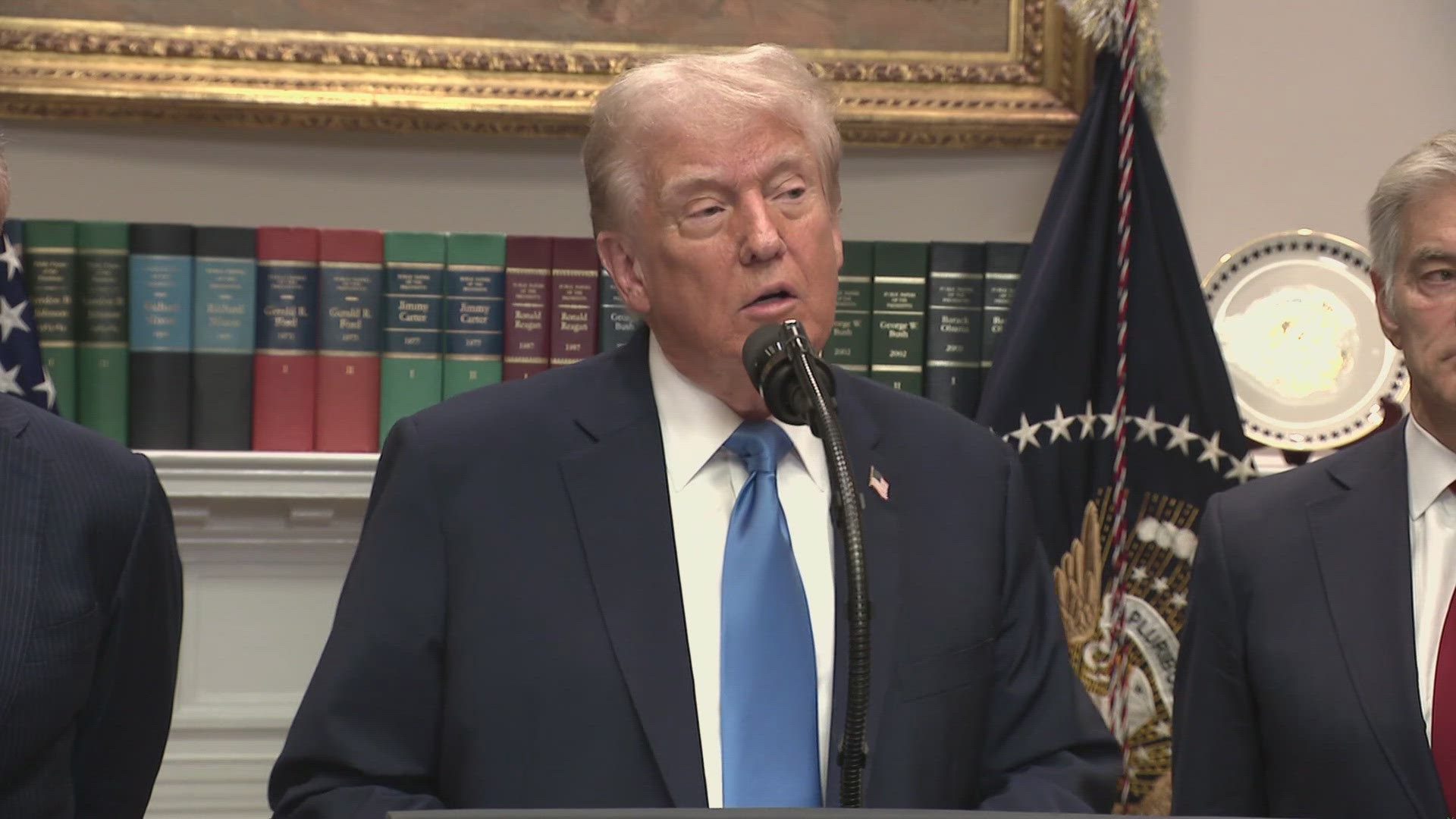 President Donald Trump on Monday used the platform of the presidency to promote unproven ties between Tylenol, vaccines and autism without giving new evidence.