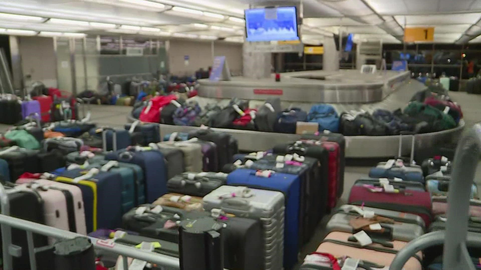 About half of Southwest's flight that were set depart from DIA Wednesday have already been canceled. The airline is reducing its schedule to help get back on track.