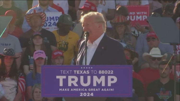 Trump launches presidential campaign in Waco as potential indictment looms