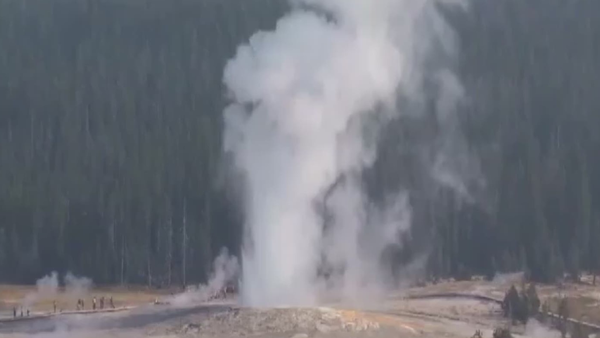 Prior to last week's incident, the geyser last erupted on January 29, 2014.