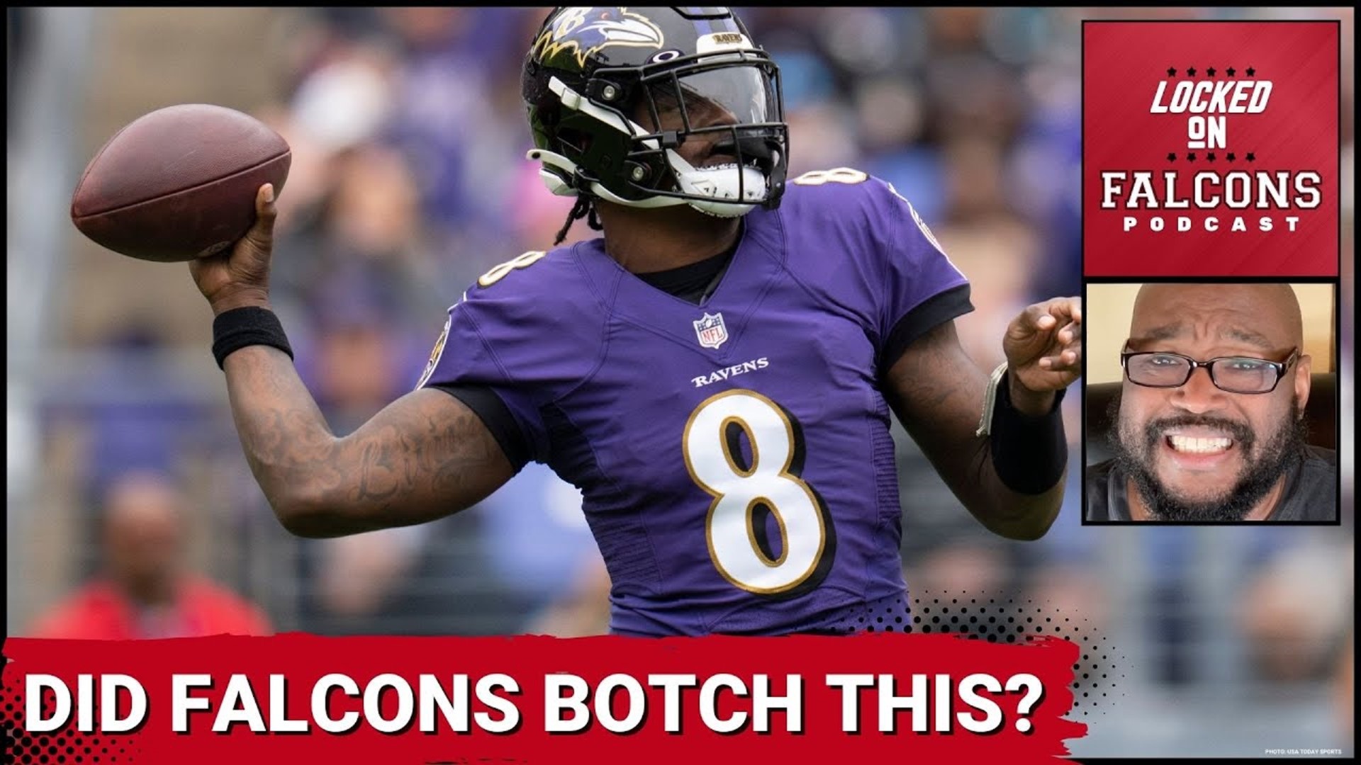 By not pursuing Ravens QB Lamar Jackson, does that mean Atlanta