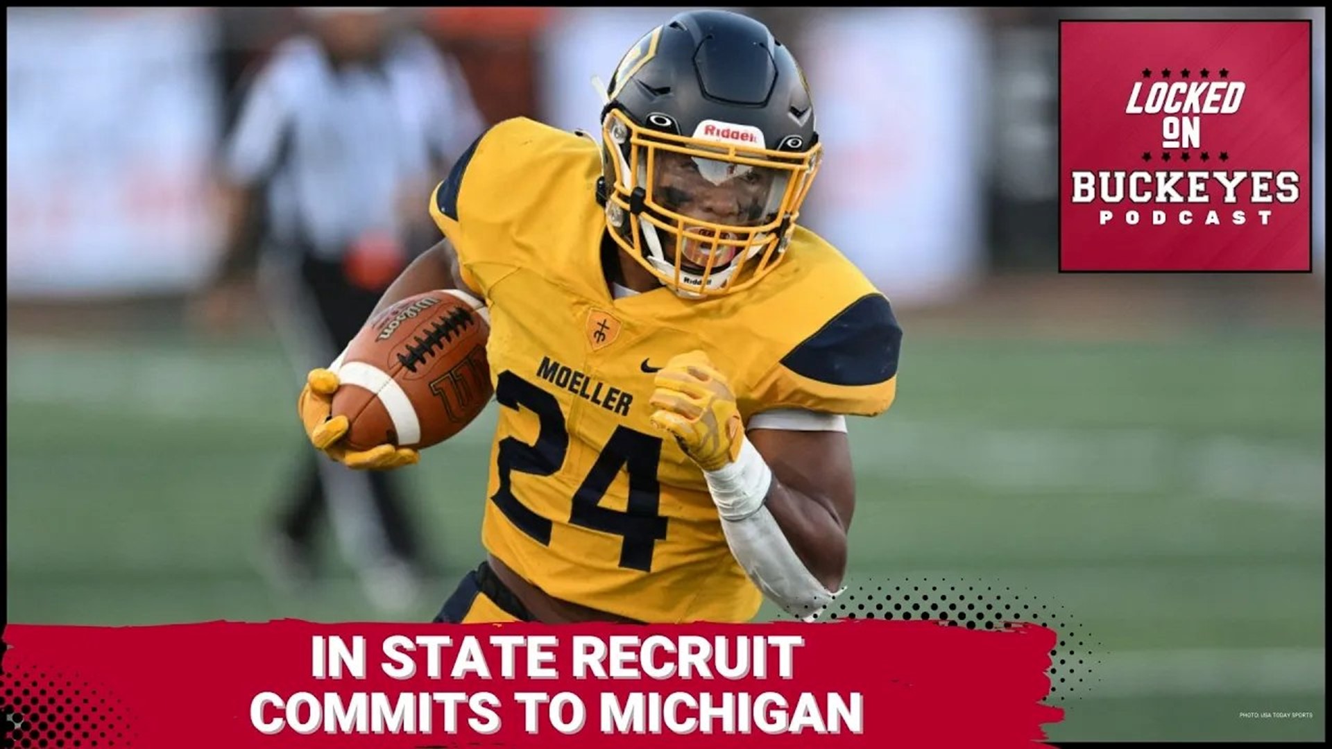 How Jordan Marshall Committing to Michigan Football Impacts Ohio State Football | Locked on Buckeyes