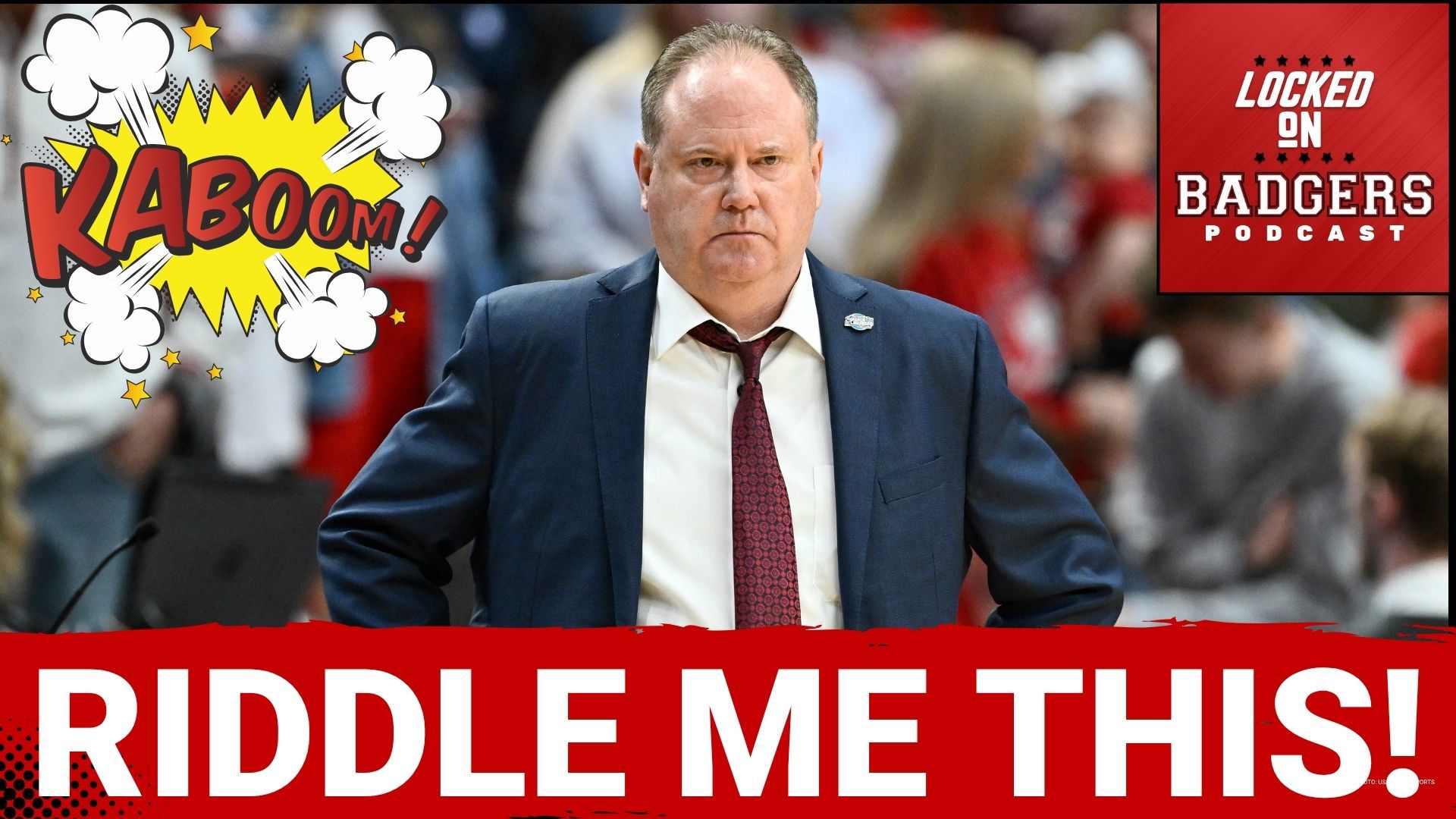 Isaac Riddle RIDDLE ME THIS! Greg Gard and the Wisconsin Badgers ADD an ATHLETE with ...