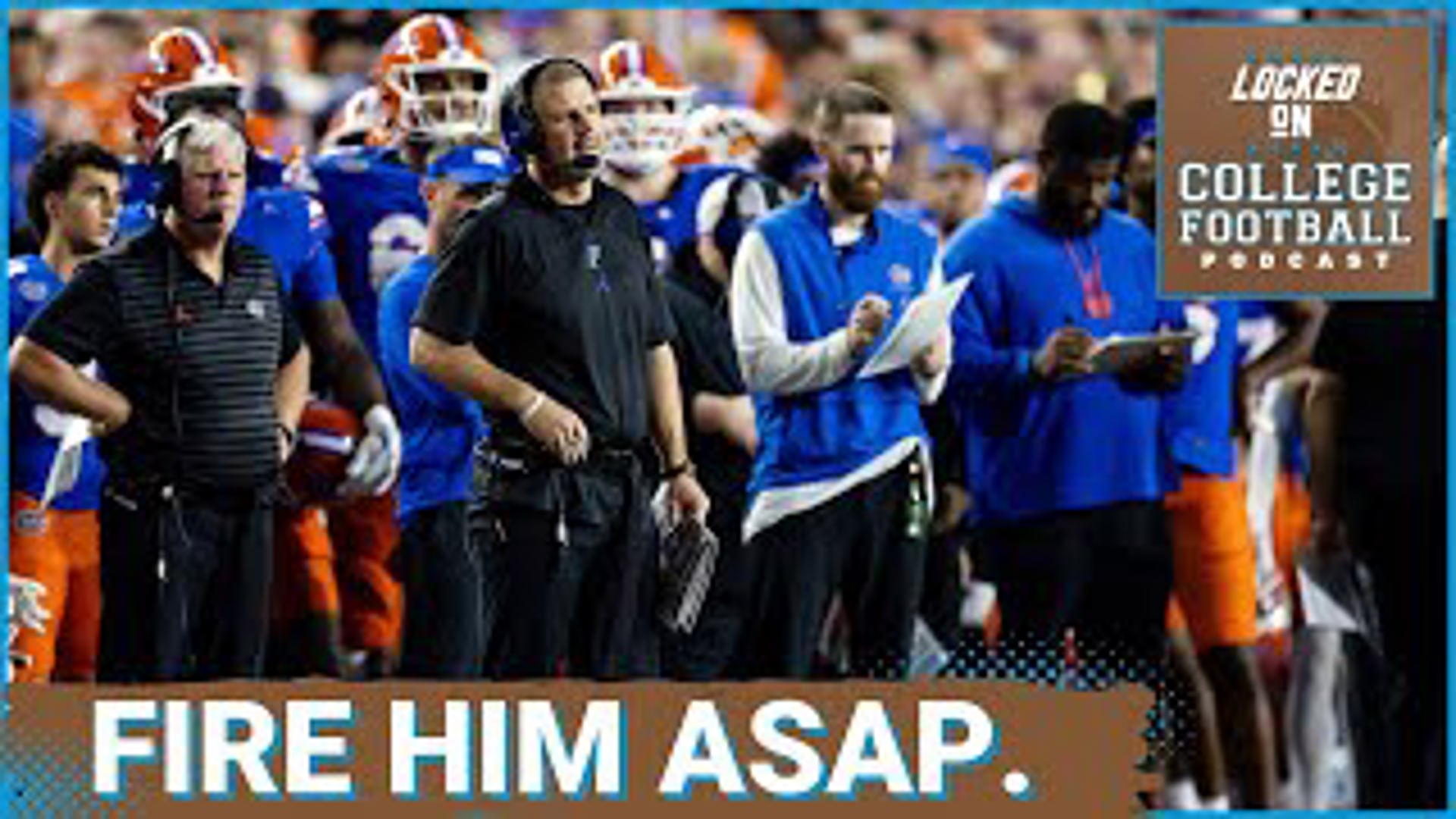 Billy Napier's Florida team was once again blown out at home, this time against Texas A&M trailing 20-0 at the half.