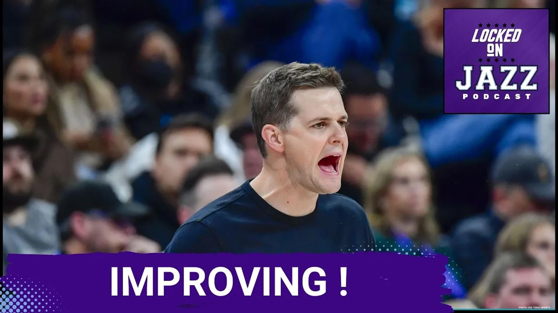 Are the Utah Jazz truly improving? David Locke, radio voice of the Utah Jazz and Jazz NBA Insider, breaks down the team's performance over the first 20 games