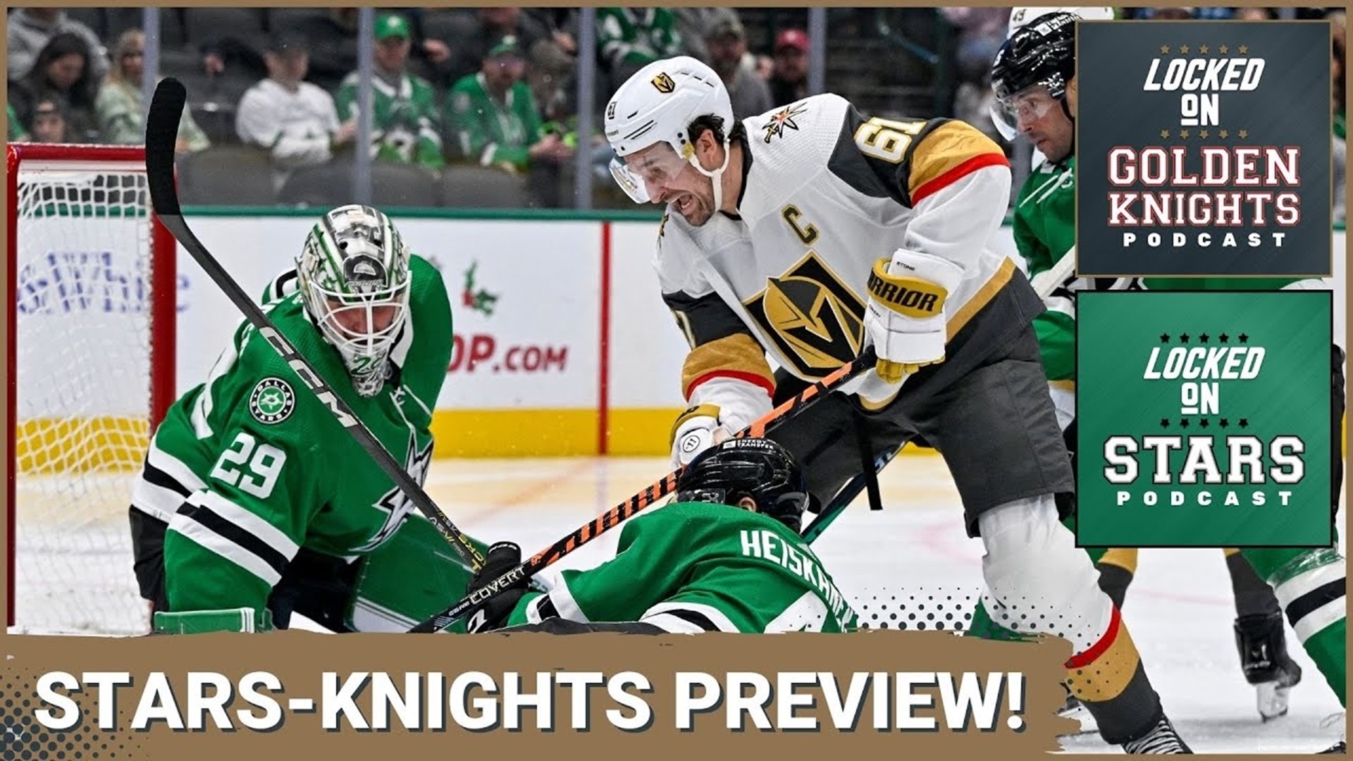 The Vegas Golden Knights and Dallas Stars are set to battle in round one of the NHL Stanley Cup Playoffs.