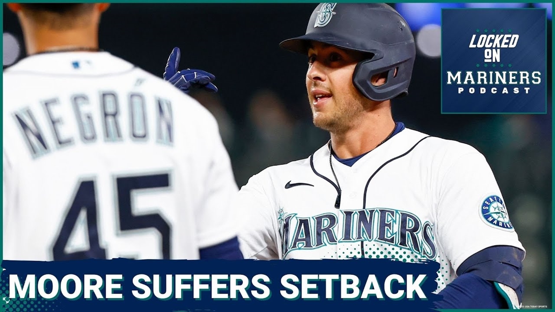 The Seattle Mariners might have a problem at shortstop. Dylan Moore was supposed to return to play today but he suffered a bit of a setback.