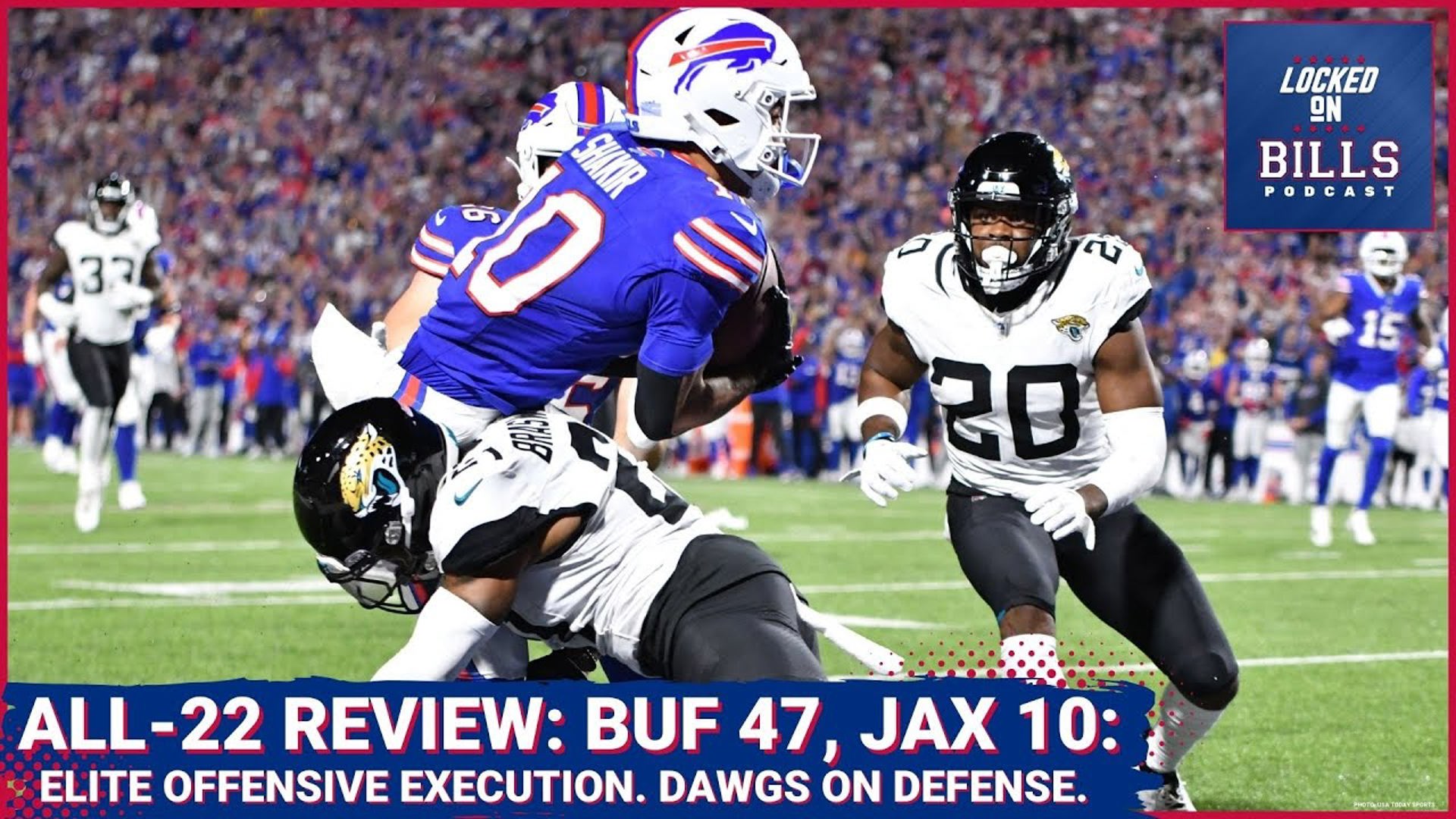 How Josh Allen and the Buffalo Bills destroyed the Jacksonville Jaguars on Monday Night in Week 3