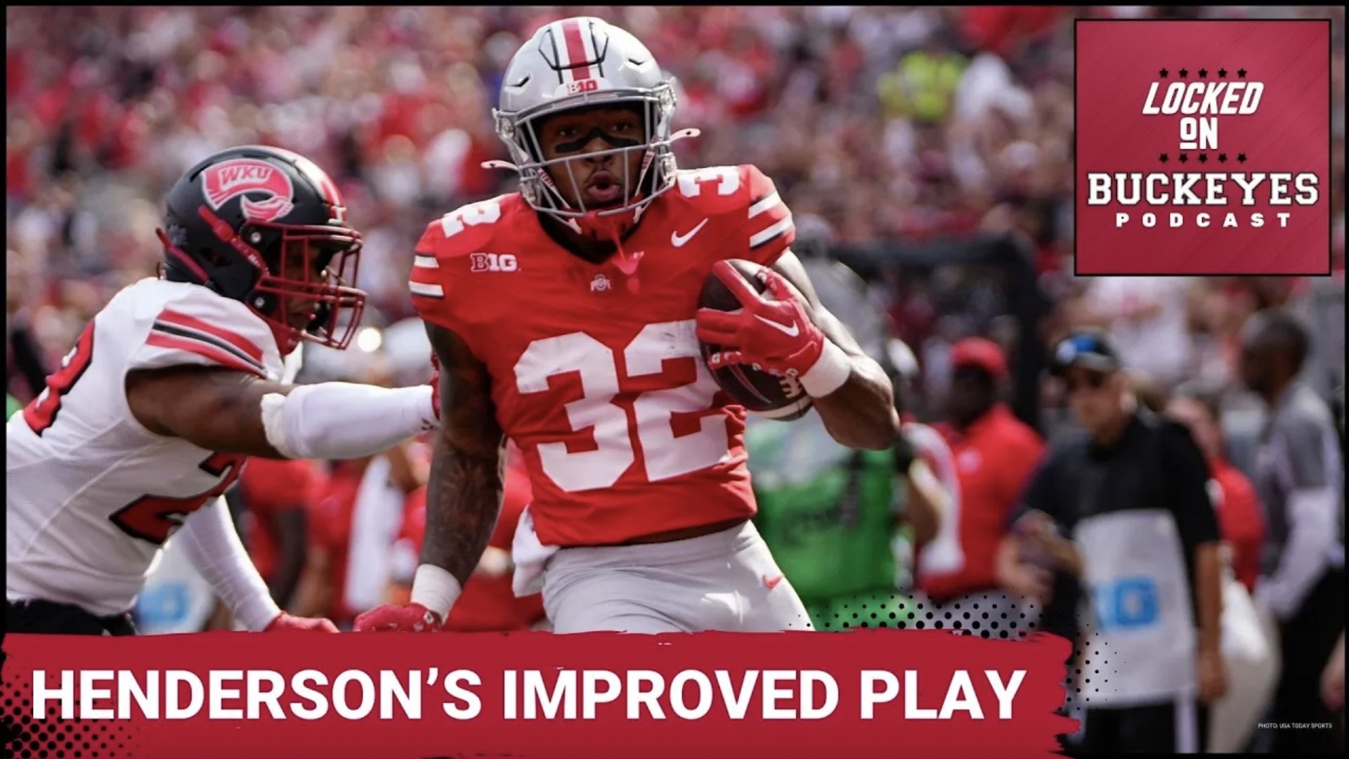 While rewatching the Buckeyes win over Western Kentucky, Jay Stephens was impressed with the Buckeyes running game.