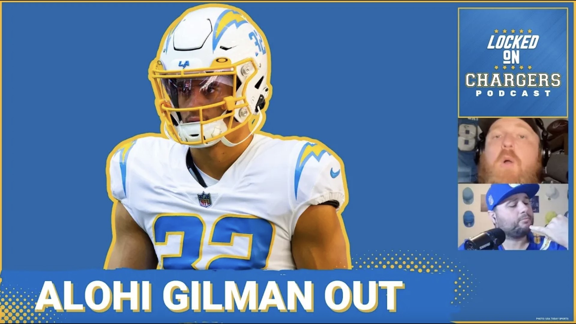 Alohi Gilman was the incumbent starter heading into Los Angeles Chargers training camp and was playing great before getting injured this week at practice.