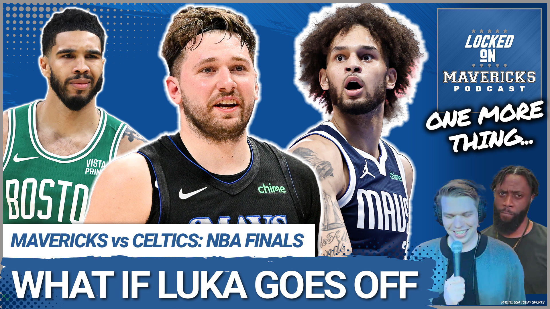 Nick Angstadt & Reggie Adetula share one more thing about Luka Doncic, Dereck Lively II, and Daniel Gafford playing the Boston Celtics in the NBA Finals.