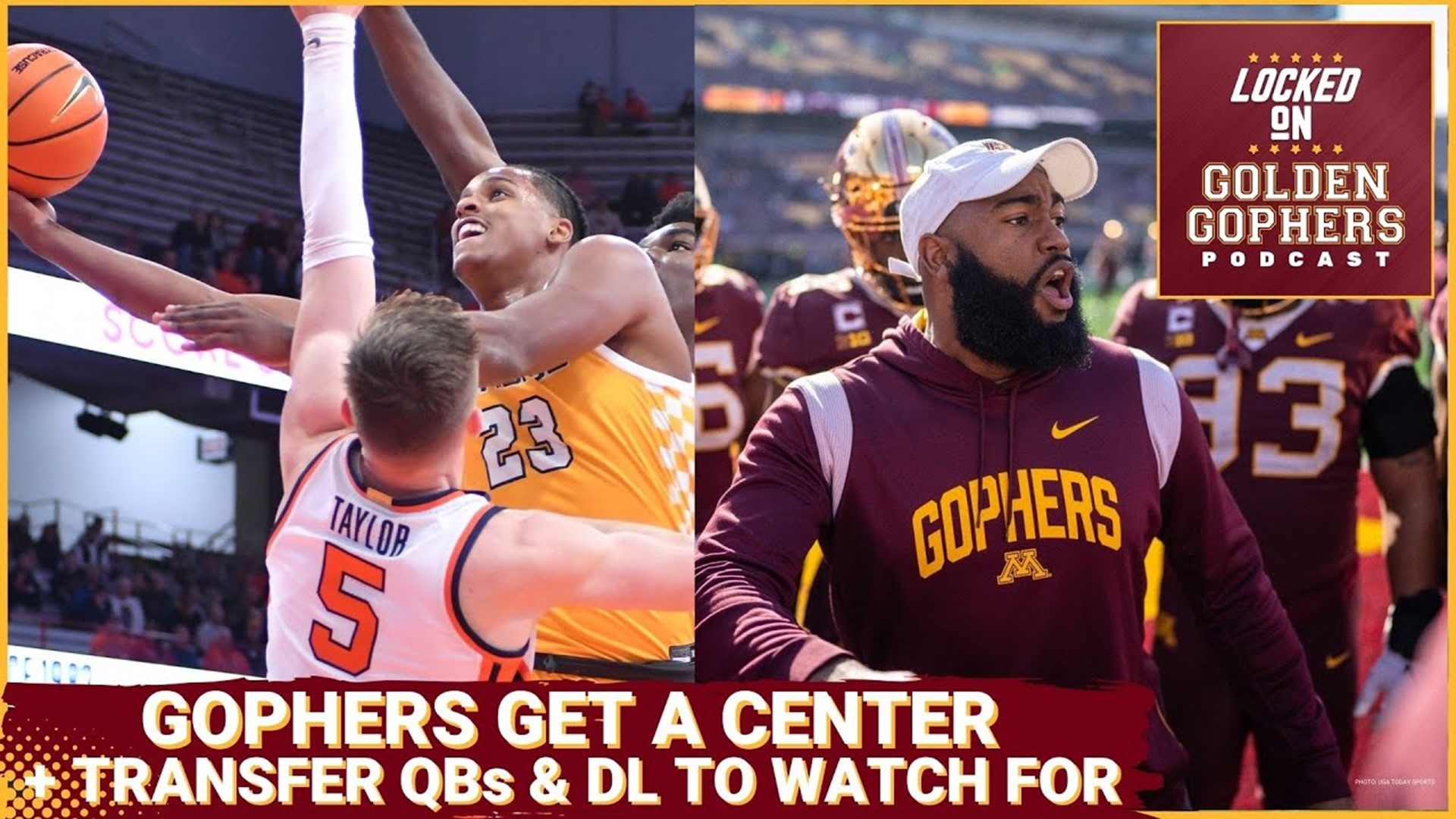 On today's Locked On Golden Gophers, host Kane Rob, discusses how the Minnesota Gophers find their new center with transfer portal commit Frank Mitchell.